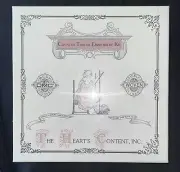 The Hearts Content Vtg 1997 Annual Ornament Counted Thread Kit NOS Plum Pudding