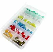 New 120pc MINI Blade Fuse Assortment Auto Car Motorcycle SUV FUSES Kit APM ATM