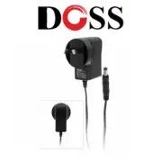 DOSS SM905 9V DC 500MA POWER SUPPLY SWITCHMODE 2.1MM CEN +TVE
