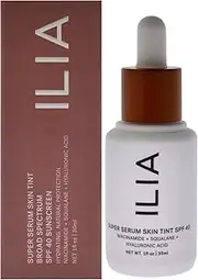 [ILIA Beauty] Super Serum Skin Tint Foundation SPF 40, ST14 Dominica, 29.57 ml