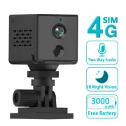 5MP 4G SIM Card Mini Camera PIR WiFi Wireless Security Camera IR Night HD 1080P