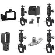 Bike Bicycle Handlebar Mount Holder Clamp Adapter for DJI Osmo Pocket 3 Action 4