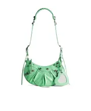 Balenciaga Le Cagole Zipped XS Shoulder Bag One size light green