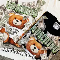 在飛比找蝦皮購物優惠-JBI BOUTIQUE✔️Moschino🐻一線美金熊 白