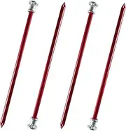 Totority 4Pcs Lightweight Aluminium Alloy Camping Tent Pegs Essential Outdoor Stakes for Secure Setup of Tents Awnings and Canopies Easy to Clean and Store Durable Design