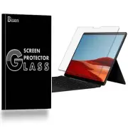 BISEN Tempered Glass Screen Protector Guard For Microsoft Surface Pro X (2019)