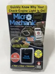 Micro Mechanic Car Fault Reader Diagnostic Tool Scanner Engine Light Check NEW!