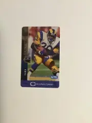1994 Upper Deck NFC Phone Card Featuring Jerome Bettis GTE
