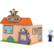 The Simpsons Playset Krusty Burger Interactive Diorama Playset Kids 4y+