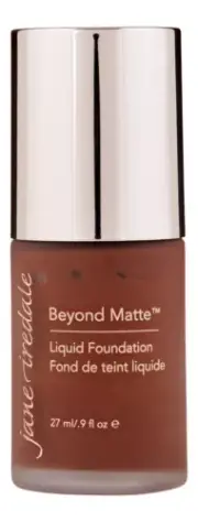 Jane Iredale Beyond Liquid Foundation M17 Deeper Chocolate Brown Red Undertones.