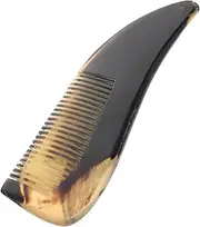 Healeved Ergonomic Tail Comb for Hair Styling Natural Horn Scalp Massage Comb for Men and Women Travel Friendly Design Smooth and Comfortable Grip for Care