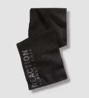 $48 Kenneth Cole Reaction Men's Black Classic Logo Scarf Shawl One Size