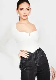[STEELE] Harley Sheer Crop Top
