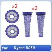 For Dyson DC50 Vacuum Cleaner Replacement Accessories Washable Front Back Pre Post Motor Filter 9650 As Shown