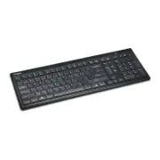 Kensington Slim Type Full-Sized Wireless Keyboard - Black [K72344US]
