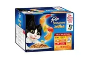 Felix Sensations Jellies Meat Selection Cat Food 24 Pack
