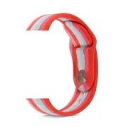 The Rainbow Soft Silicone Watch Strap Is Suitable For Apple 1/2/3/4/5/6 Generation 42/44/45MM Watch Chain