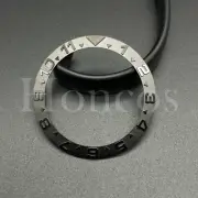 Metal Bezel Insert Fits For Rolex Yacht Master GMT Watch Seiko 6309 7002 Black