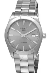 TISSOT T-Classic Gentleman Titanium Quartz 40MM Men's Watch T127.410.44.081.00
