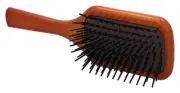 Wooden Mini Paddle Brush | Travel Size | Detangling, Smoothing Brush | Straig...