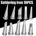 Superior Quality Complete 10Pc Soldering Iron Tip Set for Weller WSD81