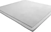 Grey Memory Foam Play Mat - 3CM Thick, Soft Coral Velvet, Large Non-Slip Nurs...