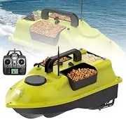RC Fishing Bait Boat, 500M GPS Carp Fishing Bait Boat with 3 Catapult Bait Hopper Carp Hook 1.5 kg Loading Hopper and Handbag, for Outdoor Lake Fishing