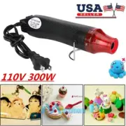 300Watts 110V Electric Hot Air Gun Mini Heat Gun Handheld DIY Craft Power Tool