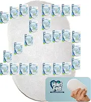Hartfelt Body Scrub Oval Exfoliating Skin Care Sponge Pad, Made In Usa, Clean and Refresh Body, Back, Arms, 25 count