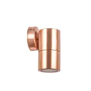 Outdoor Wall Mounted Down Light - 240V GU10 - 60mm Copper