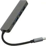 PHENOFICE 5-in-1 USB Type-c 87w Pd Fast Charging Usb3.0 4k Docking Station for Laptop