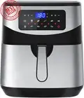 Kitchen Couture 12L Air Fryer – LCD Display, 9 Presets, Temp Control, Silver