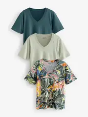 Multi Modal Slouch Short Sleeve T-Shirt 3 Pack (AC8875) | $53