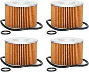 1/2/4 Pcs Motorcycle Oil Filter For GL1200 GOLD WING SE I GL1200L GL1200I GL1200A SPRINT SPORT 900 THUNDERBIRD 750(4 Pcs)