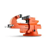 PONY Heavy Duty Bench Vise, 5-inch Jaw Width 7-inch Jaw Opening, 360-Degree S...