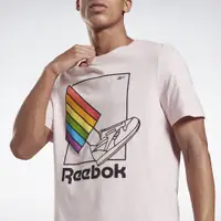 在飛比找蝦皮購物優惠-REEBOK PRIDE TEE 情侶款 短袖T 彩虹 T恤