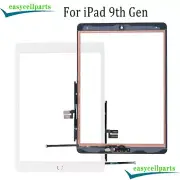 For iPad 9 9th Gen 10.2” 2021 Touch Screen Replacement Digitizer IC+Button White