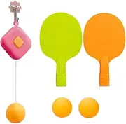 Table Tennis Training Trainer - Table Tennis Training Set, Indoor Pong Holder Set for | Table Tennis Coach, Square Table Tennis Coach