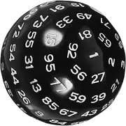 Toyvian Sided Polyhedral Game Dice Multi Functional Spherical Dice for Tabletop Games Teaching and Role Playing Design for Parties and Family Gatherings