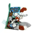 Baby Jellycat Winter Tails Plush Soft Book Deer Fox Penguin Bear Wolf Tiger NWT