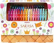Zebra JJ15-20TH47-47C Gel Ballpoint Pen Sarasa Clip 0.5mm 20th Anniversary 47 Color Set