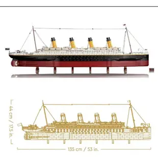 LEGO樂高 Creator Expert 10294 鐵達尼號 Titanic