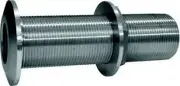 Groco THXL2000WS SS Extra Long Thru-Hull Fittings, 2" THXL-2000-WS