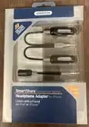 Griffen SmartShare iPHONE iPAD iPOD Headphone Splitter Adapter TQ077LL/A, SEALED