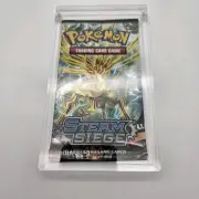 Pokemon XY STEAM SIEGE TCG Booster Pack Factory Sealed w/ Acrylic Case
