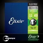 Elixir 19102 Electric Guitar Nickel Plated Steel w/ Optiweb Coating - 6-String M