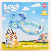 BLUEY BABY & ME POOL FLOAT by WAHU w/ Removeable Sun Protection Canopy 6-24 M
