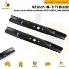 42 HI- LIFT Blade Set for Selected Mtd Ride on Mower 742-04308 , 942-04308