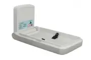 New Bradley Icn-404 Baby Change Table Vertical - Powder Grey Plastic 480Mm W X