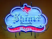 Shinber Speciality Beers Texas 24"x20" Neon Light Sign Lamp HD Vivid With Dimmer